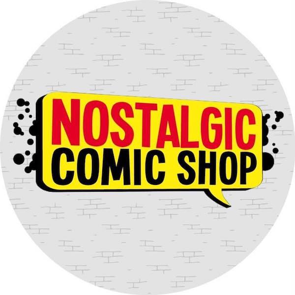 Nostalgic Comic Shop Logo