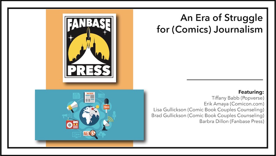 An Era of Struggle for (Comics) Journalism – Virtual Panel Discussion