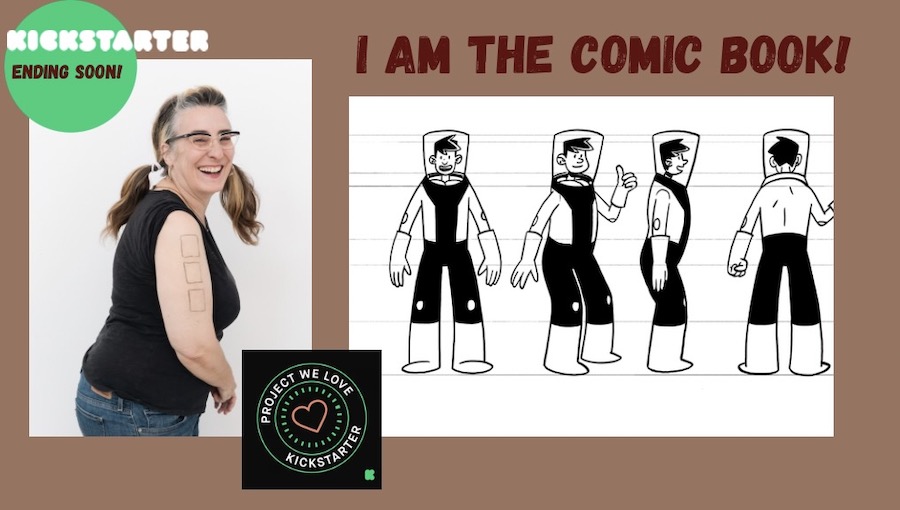 Fanbase Press Interviews Cecil Castellucci on Launching a Kickstarter Campaign for the Groundbreaking Performance Art Installation, ‘I Am the Comic Book’