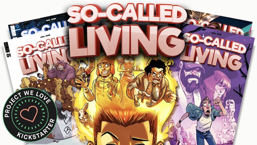 CrowdfundingFridays: ‘So-Called Living #1-2,’ ‘Gods Among Men #1,’ and ‘Smut #1’