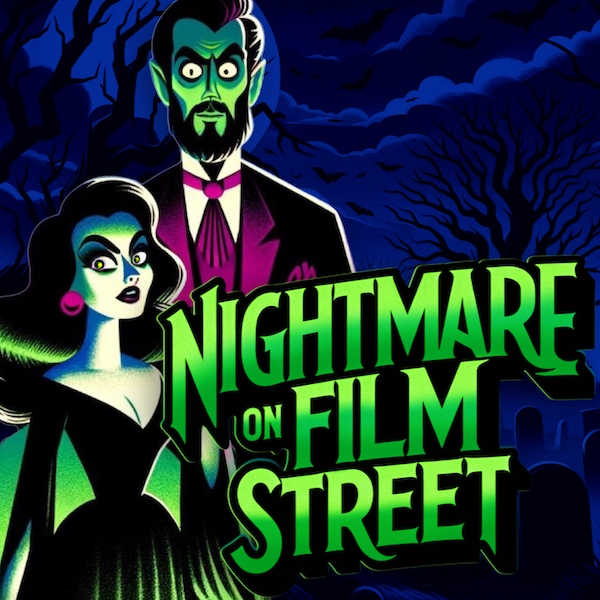 nightmare on film street best horror movie podcast logo final