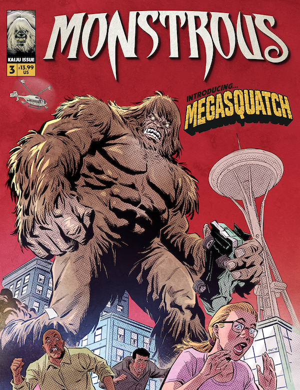 Monstrous Kaiju Issue CoverB Cantada