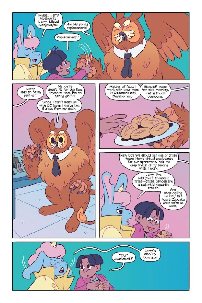 Fanbase Press Interviews Triple Dream Comics on the Recent Release of the Middle Grade Graphic Novel, ‘Agent Cupcake,’ with Oni Press 1 AGENT CUPCAKE SAMPLE PG 11