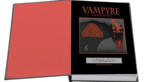 Comics 8 vampyre Signed book