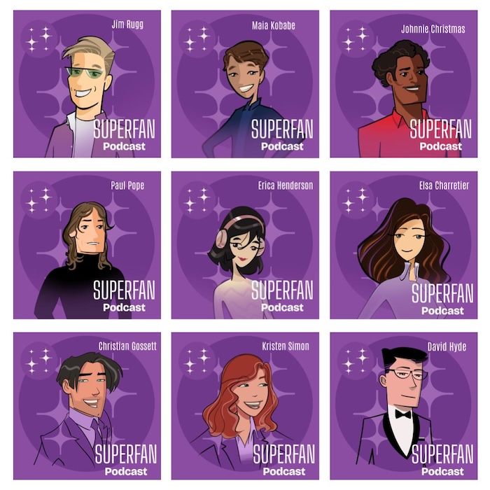 Superfan Podcast S2 grid