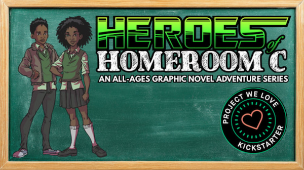 CrowdfundingFridays: ‘Tatsumi: The Serpent Mistress #1-3,’ ‘Fisticuffs: Books 1-4,’ ‘Heroes of Homeroom C Vol. 1-2,’ and ‘Shrub: The Collected Edition’ 2 Heroes of Homeroom C V2