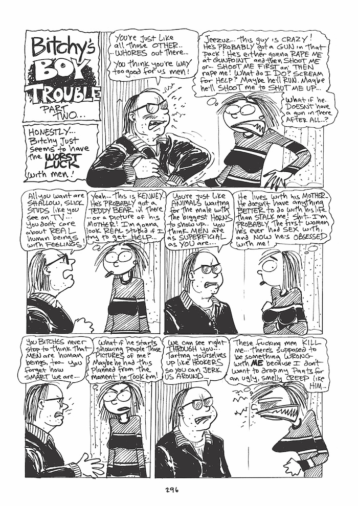 Fanbase Press Interviews Roberta Gregory on the Upcoming Release of ‘Bitchy!: The Exasperating Existence of Midge McCracken’ with Fantagraphics 1 Bitchy Pg 296