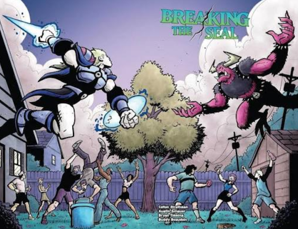 CrowdfundingFridays: ‘Thanks! Romina - Vol. 1,’ ‘The Swamp Horror #1,’ ‘Breaking the Seal,’ ‘The Die Bold Digital Comics Library,’ and ‘Shrub: The Collected Edition’ 2 Breaking the Seal