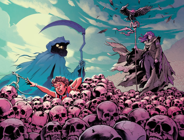 CrowdfundingFridays: ‘Death of Comics Bookcase, Vol. 2,’ ‘Shrub: The Collected Edition,’ Wandering Planet’s Planetoid Raiders, ‘My Neighbor Necromancer #1-4,’ & More 3 My Neighbor Necromancer 4