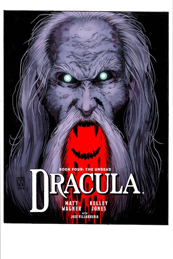 Fanbase Press Interviews Matt Wagner and Kelley Jones on Their Return to Kickstarter for the Fourth and Final ‘Dracula’ Graphic Novel with Orlok Press 1 BOOK4 coverCOLORDRESSED