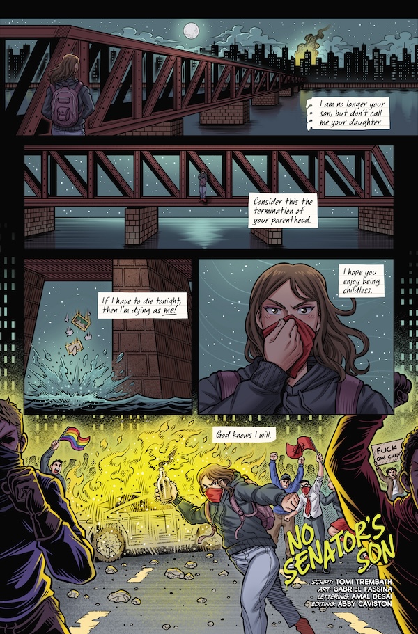 Between the Panels: Writer Tomi Trembath on Her Spiritual North Star, Writing with Purpose, and One Special Podcast Episode 1 BTP TT No Senators Son